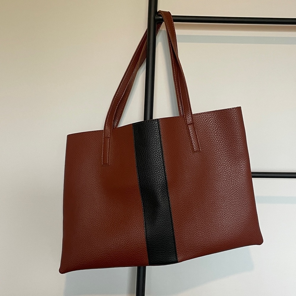 Leather Purse Laptop Bag